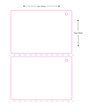 Synthetic Labels, Thermal Transfer, Die Cut, Hole Punch,100mm X70mm 38mm Core, Pack of 1000